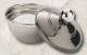 Sch�ne Rasierseifenschale mit Deckel, enth�lt 1 St�ck Rasierseife