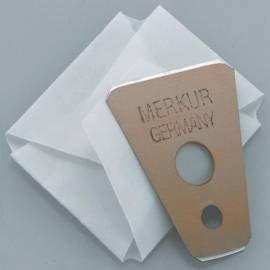 Ersatzklingen für den Merkur Schnurrbartrasierer - Bild vergrößern