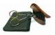 Bartpflegeset in Ledertasche