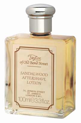 AfterShave Lotion Sandelholz von Taylor of Old Bond Street, 100 ml