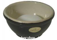 Rasiermug, schwarz aus hochwertiger Keramik