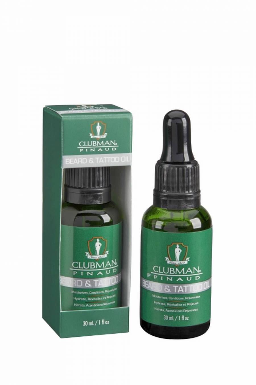 Clubman Pinaud Beard And Tattoo Oil Bart Und Tattoool Nur 11 95 Eur